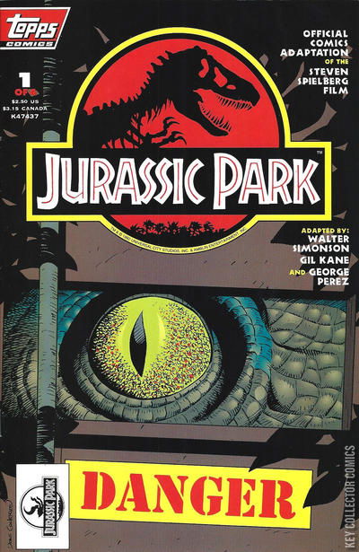 Variant Cover for Jurassic Park #1