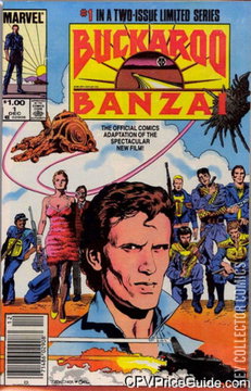 Variant Cover for Buckaroo Banzai #1
