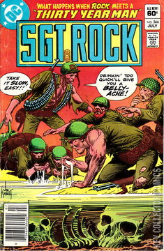 Variant Cover for Sgt. Rock #366