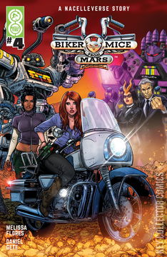 Variant Cover for Biker Mice From Mars #4