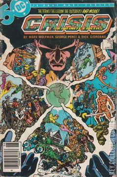 Variant Cover for Crisis on Infinite Earths #3