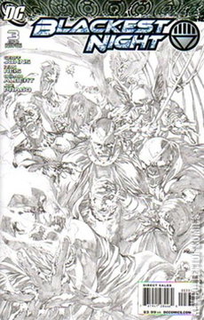 Variant Cover for Blackest Night #3