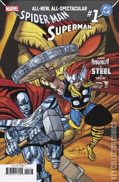 Variant Cover for Marvel / DC: Spider-Man / Superman #1