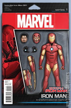 Variant Cover for Invincible Iron Man #1