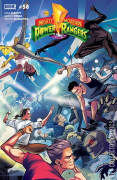Variant Cover for Mighty Morphin #2