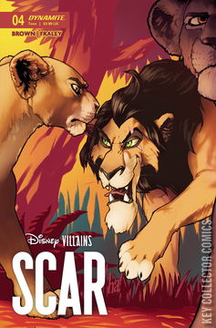 Variant Cover for Disney Villains: Scar #4