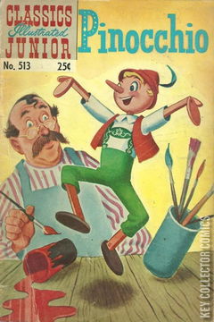 Variant Cover for Classics Illustrated Junior #513