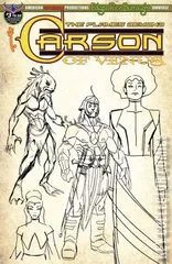 Variant Cover for Carson of Venus: The Flames Beyond #3