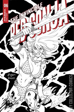 Variant Cover for Invincible Red Sonja #6