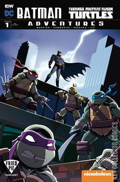 Variant Cover for Batman / Teenage Mutant Ninja Turtles Adventures #1