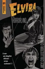 Variant Cover for Elvira in Horrorland #1