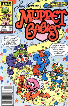 Variant Cover for Jim Henson's Muppet Babies #12
