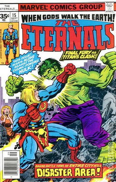 Variant Cover for Eternals #15