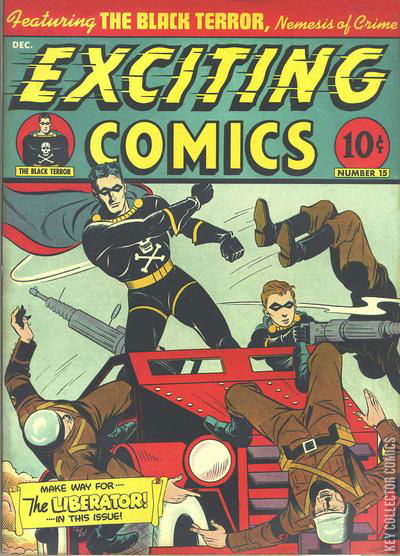 Cover art for Exciting Comics #15