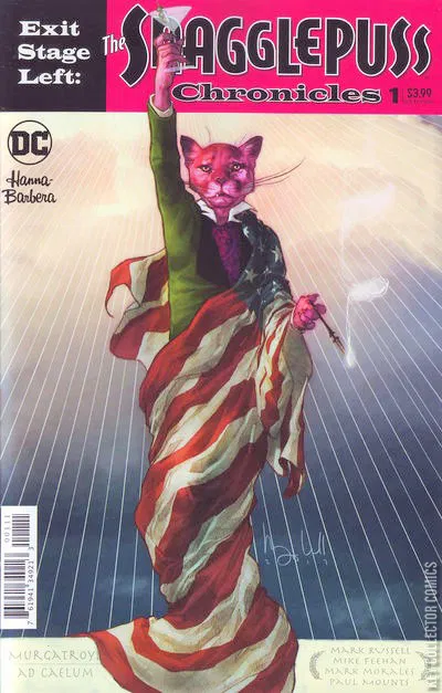 Cover art for Exit Stage Left: The Snagglepuss Chronicles #1