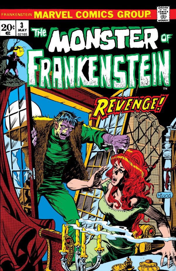 The monster of frankenstein 2,3,4,5 2024 marvel horror comic nm/fn