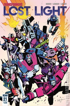 Variant Cover for Transformers: Lost Light #21