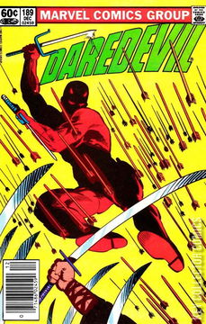 Variant Cover for Daredevil #189