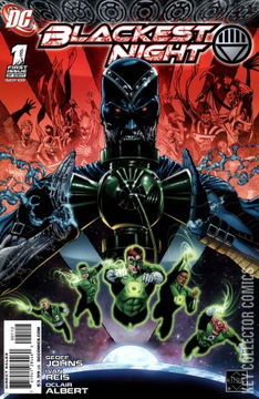 Variant Cover for Blackest Night #1