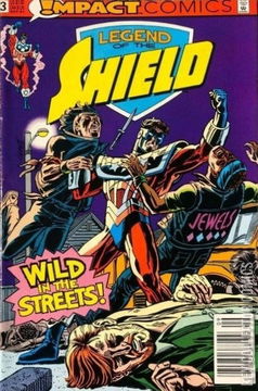 Variant Cover for Legend of the Shield #3