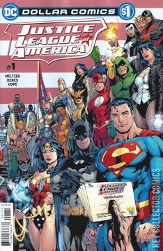 Variant Cover for Justice League of America #1