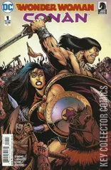Cover for Wonder Woman / Conan #1