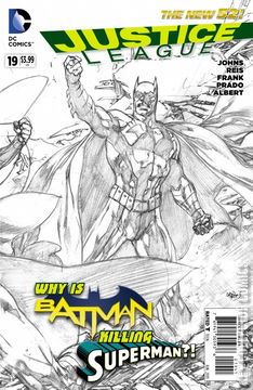 Variant Cover for Justice League #19
