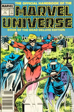 Variant Cover for The Official Handbook of the Marvel Universe - Deluxe Edition #16