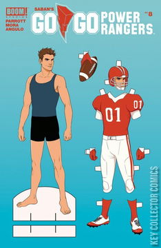 Variant Cover for Go Go Power Rangers #8