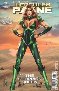 Variant Cover for Grimm Spotlight: Hercules Payne vs Scorpion Queen #1