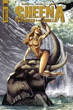 Variant Cover for Sheena, Queen of the Jungle #5