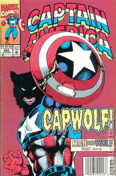 Variant Cover for Captain America #405