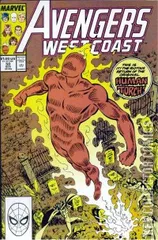 Cover for West Coast Avengers #50