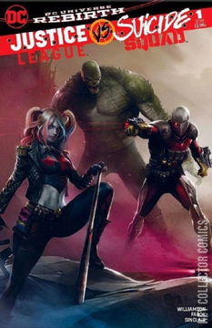 Variant Cover for Justice League vs. Suicide Squad #1