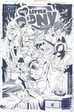 Variant Cover for My Little Pony: Friendship Is Magic #25