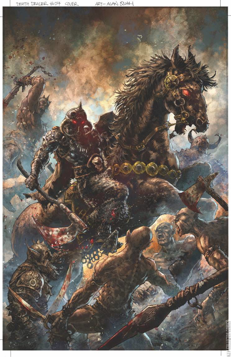 Variant Cover for Frank Frazetta's Death Dealer #7