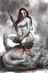 Cover for Red Sonja: Black, White, Red #2