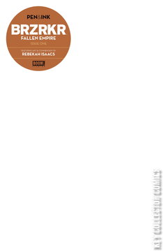 Variant Cover for BRZRKR: Fallen Empire - Pen & Ink #1