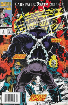 Variant Cover for Ghost Rider / Blaze Spirits of Vengeance #9
