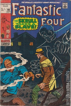 Variant Cover for Fantastic Four #90