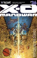 Cover for X-O Manowar #36