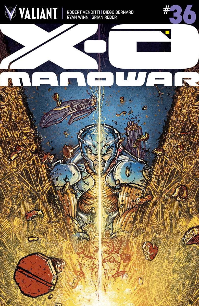 Variant Cover for X-O Manowar #36