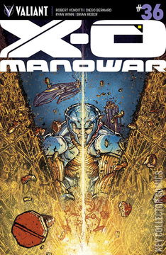 Variant Cover for X-O Manowar #36