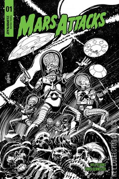 Variant Cover for Mars Attacks #1