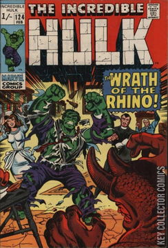 Variant Cover for Incredible Hulk #124