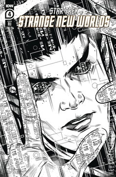 Variant Cover for Star Trek: Strange New Worlds - The Scorpius Run #4