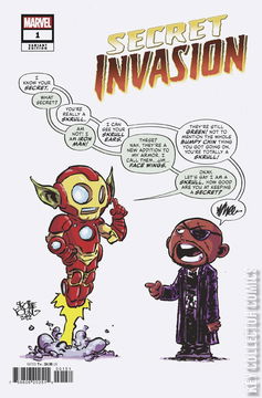 Variant Cover for Secret Invasion #1