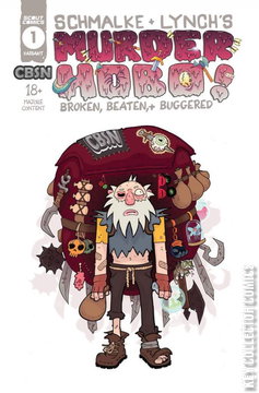 Variant Cover for Murder Hobo: Beaten, Broken and Buggered #1