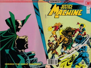 Variant Cover for Justice Machine #6