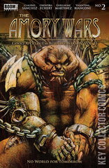 Variant Cover for Amory Wars: No World for Tomorrow #2